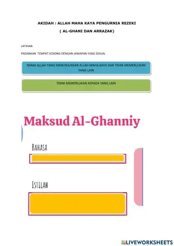 Allah maha kaya pengurnia rezeki