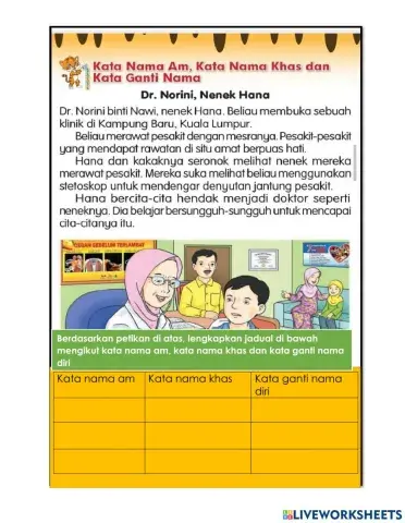 Kata nama