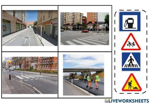 Asociar señales de tráfico