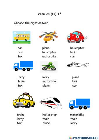 Vehicles (II)1º