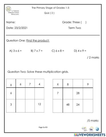 Multiplication