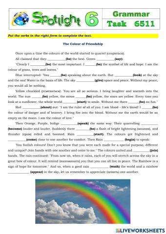 Spotlight 6 Task 6511