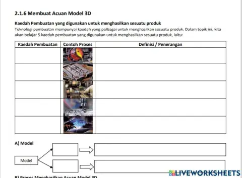 RBT T2 2.1.6 Membuat acuan model 3D
