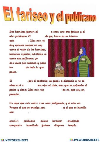 Parábola del fariseo y el publicano