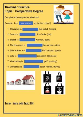 Comparative Adjectives
