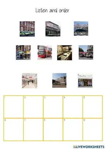 Listen and order unit 3 new tiger 4