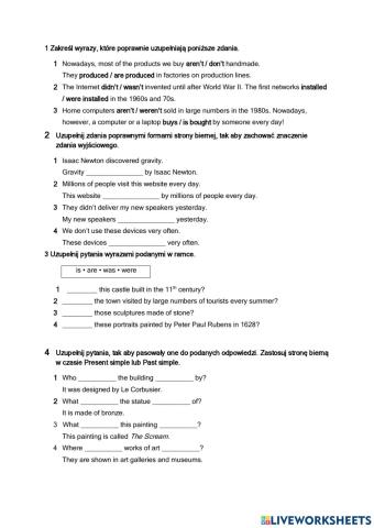 Brainy 7 unit 5 grammar test
