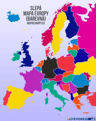 Evropa - státy
