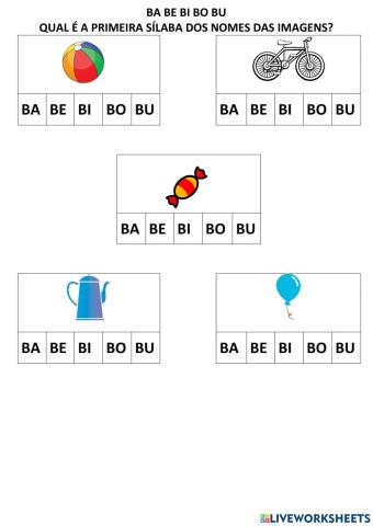 Atividade ba be bi bo bu