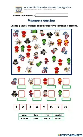 Contemos superheroes