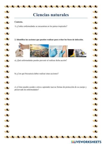 Medidas para cuidar la salud