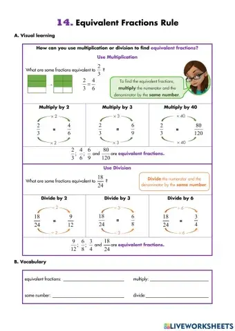 Equivalent Fractions
