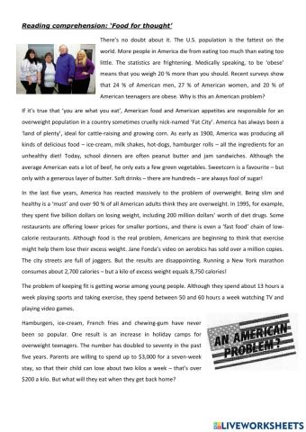 Food for thought (CL)