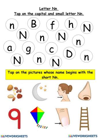 Capital letter and small letter