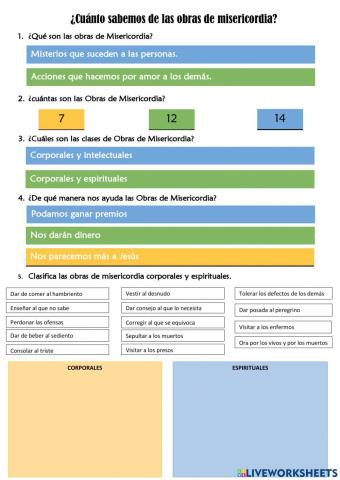 Obras de misericordia