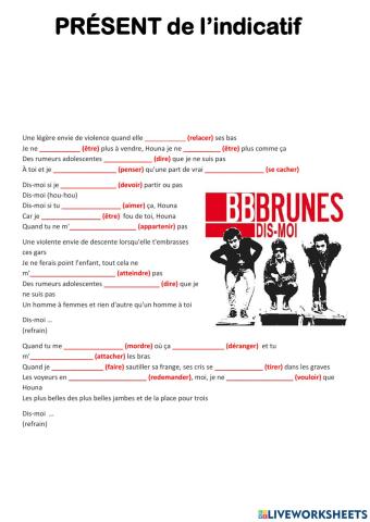 Présent - Dis-moi BB brunes