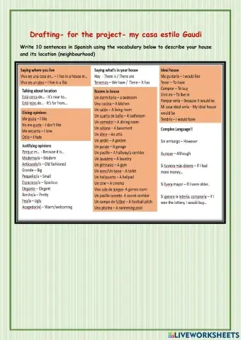 Drafting for the project-mi casa estilo gaudi