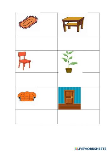 Vocabulario casa inglés