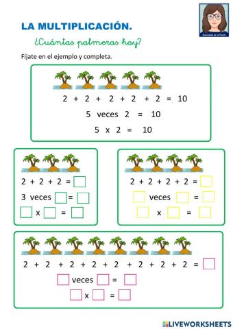 MATE 2º Multiplicación