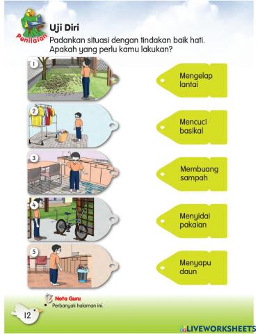 Uji Diri : TIndakan Baik Hati
