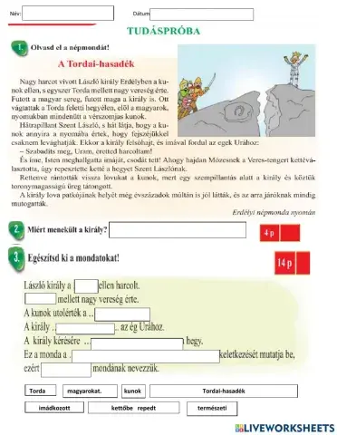 Tudáspróba-Mondavilág