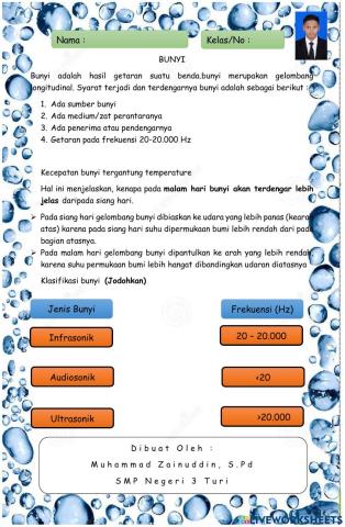 LKPD Bunyi