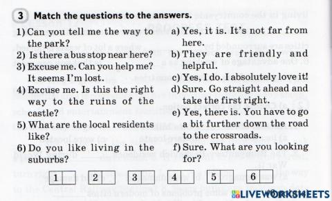 In the city:dialogue