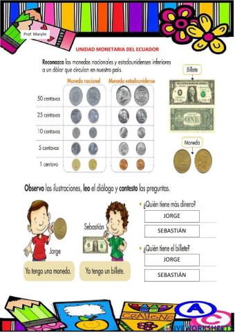 Unidad monetaria del ecuador