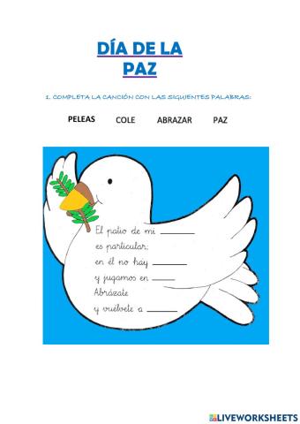 DIA DE LA PAZ