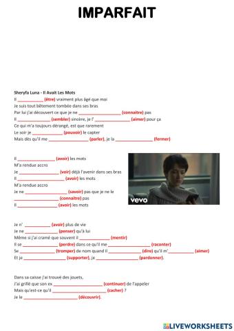 Imparfait - Sheryfa Luna