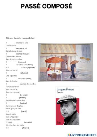 Passé composé - déjeuner du matin