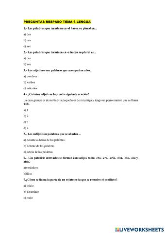 Preguntas repaso tema 6