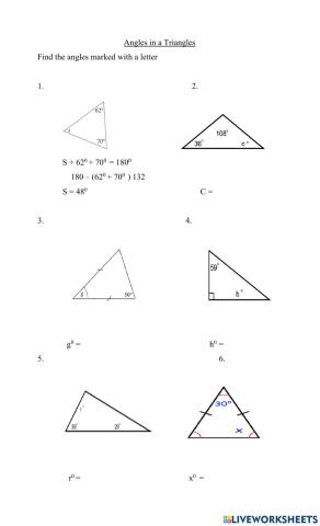 Triangle properties