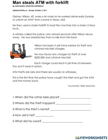 Piv reading evaluation u3 news article