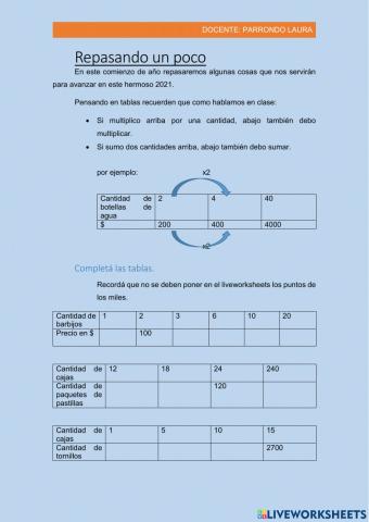 Repaso de sexto parte 1