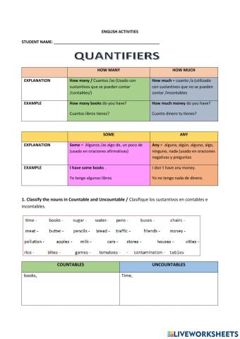 Quantifiers
