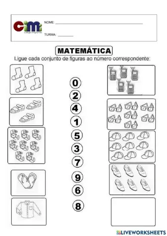 Quantidade conjuntos