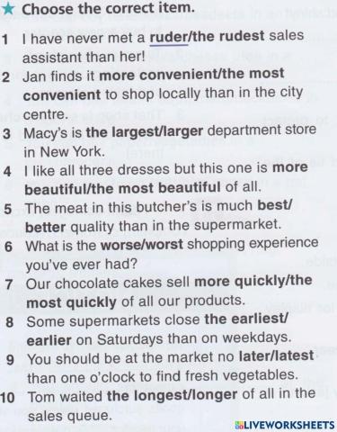 ON Screen B1 WB  p58 ex1