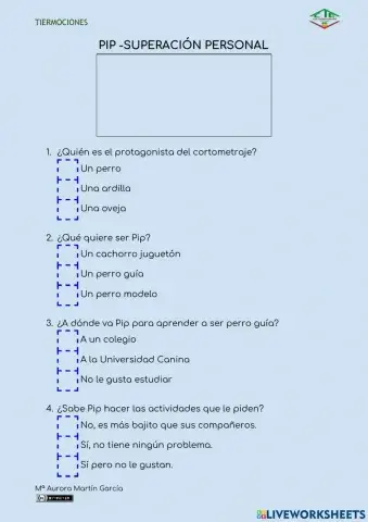 Pip. superación personal