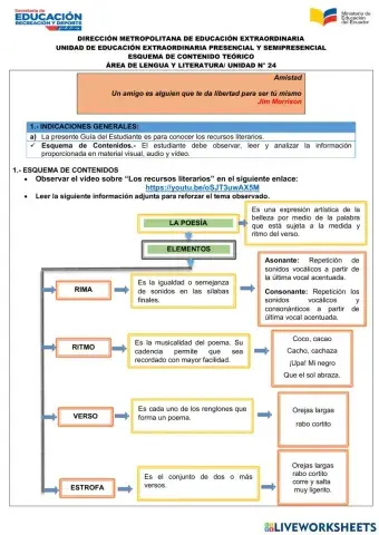 Lengua y Literatura Unidad 24