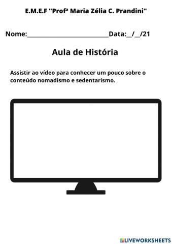 Nomadismo e Sedentarismo