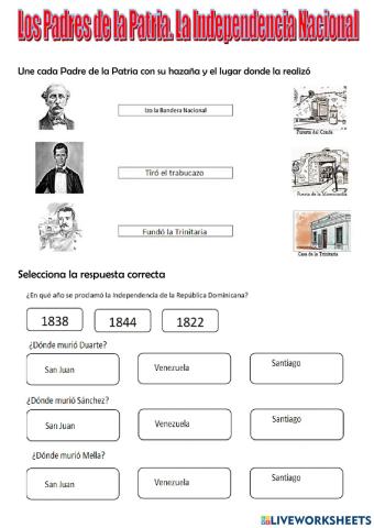 Los padres de la patria