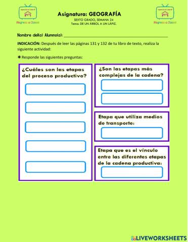 Geografía, semana 24