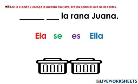 Las ranas hermanas: Examen 3