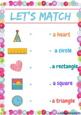 Shapes (Matching & listening)