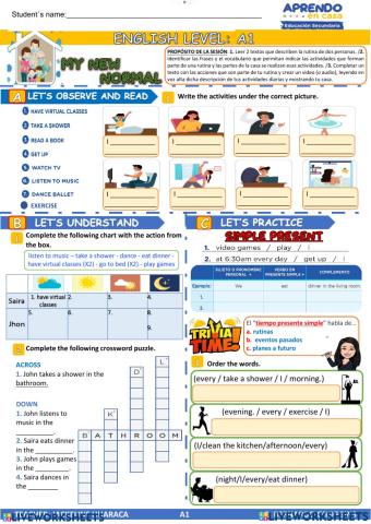 My new normal routine