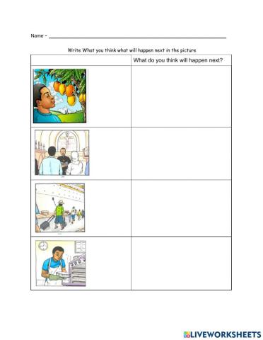 Making predictions 1