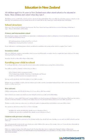 Education in New Zealand