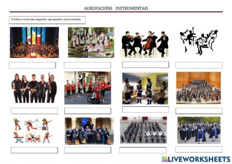 Agrupacións instrumentais