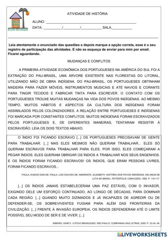 Transformações e permanências nas trajetórias dos grupos humanos: